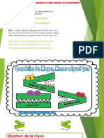 Números 0-20 Lectura Comparación Ordenamiento