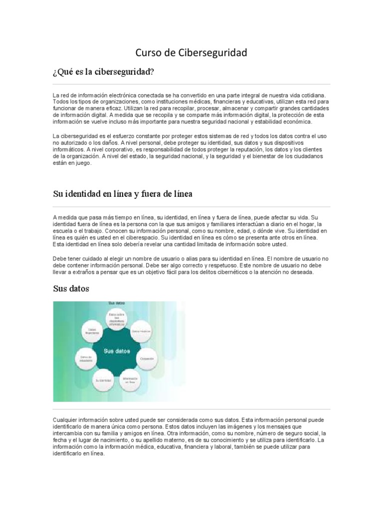 Curso De Ciberseguridad Pdf Hacker De Seguridad La Seguridad