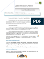 1° Medio Inglés - PLAN DE ACOMPANAMIENTO PEDAGÓGICO A DISTANCIA 01 Al 12 de Junio 2020