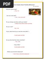 Food Preference Questionnaire | PDF