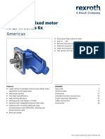 Axial Piston Fixed Motor AA2FM Series 6x: Americas