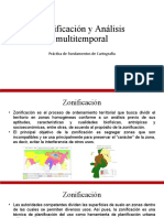 Zonificación y Analisis Multitemporal