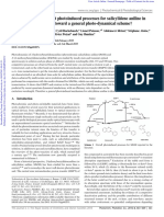 Investigation of Ultrafast Photoinduced Processes For Salicylidene Aniline in Solution and Gas Phase: Toward A General Photo-Dynamical Scheme