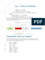 Comandos Ciscoxhuawei