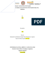 Gestión de Inventarios Unad