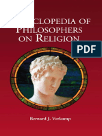 Encyclopedia of Philosophers On Religion - Bernard J. Verkamp PDF