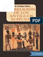 La Religion de Los Antiguos Egipcios - W M Flinders Petrie PDF