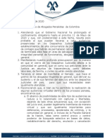 Audiencias virtuales y vacancia judicial para garantizar justicia durante pandemia