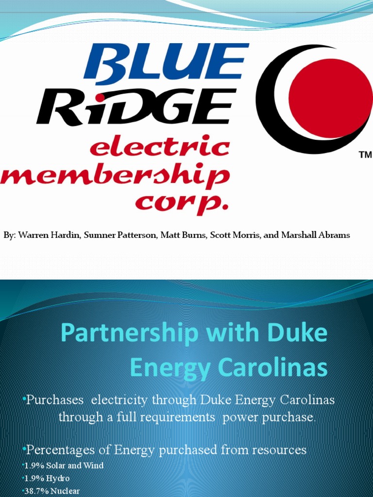 Blue Ridge Power Point | PDF