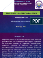 Exposicion de BALISTICA