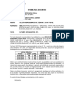 Informe de Cronograma