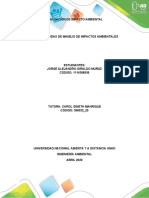 Fase 4 Medidas de Manejo de Impactos Ambientales