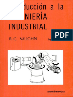 Introduccion A La Ingenieria Industrial R.C. Vauchin