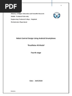 Robot Control Design Using Android Smartphone