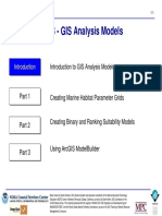 GEO 580 Lab 3 - GIS Analysis Models