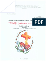 Concurs Interjudețean Tradiții Pascale Românești 2019