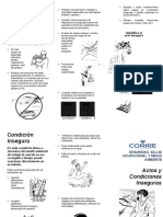 TRIPTICO Actos y Condiciones Inseguras