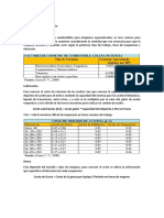 Parametro para El Calculo de Costo