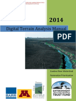 Digital Terrain Analysis Manual: Zumbro River Watershed Restoration Prioritization