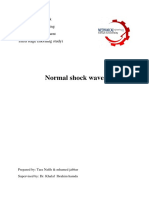 Understanding Normal Shock Waves in Fluid Dynamics