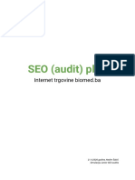 SEO (Audit) Plan Biomed