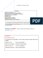 Lecon 14 - Grammaire - L'interrogation - Questions Ouvertes