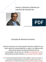 Derechos Humanos en la perspectiva de Amartya Sen