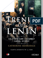 Catherine Merridale - Trenul Lui Lenin PDF