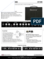 Quickstart Guide HT-5R: Specification