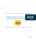 Cahier Des Charges - Solution Monétique BBCI PDF