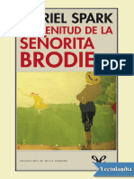 La Plenitud de La Senorita Brodie - Muriel Spark PDF