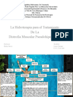 Leiner Zàrraga Esquema de La Hidroterapia en El Tratamiento de La Distrofia Muscular Pseudohipertropica