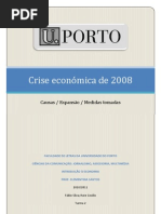 A crise económica de 2008