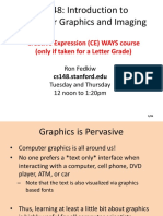 Creative Expression (CE) WAYS Course (Only If Taken For A Letter Grade)