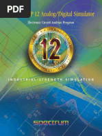 MICRO-CAP 12 Analog/Digital Simulator: Electronic Circuit Analysis Program