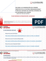 Orientaciones para El 1er Entregable Diagnóstico de La Cultura Organizacional PDF