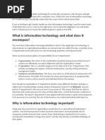 What Is Information Technology and What Does It Encompass?: Belitsoft