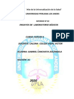 Ensayos de laboratorio básicos para la caracterización de suelos