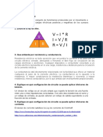 Ley Ohm resistencia conductancia divisores corriente