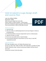 How To Submit A Logo Design Draft and Source Files