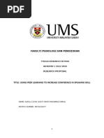 Fakulti Psikologi Dan Pendidikan: Research Proposal