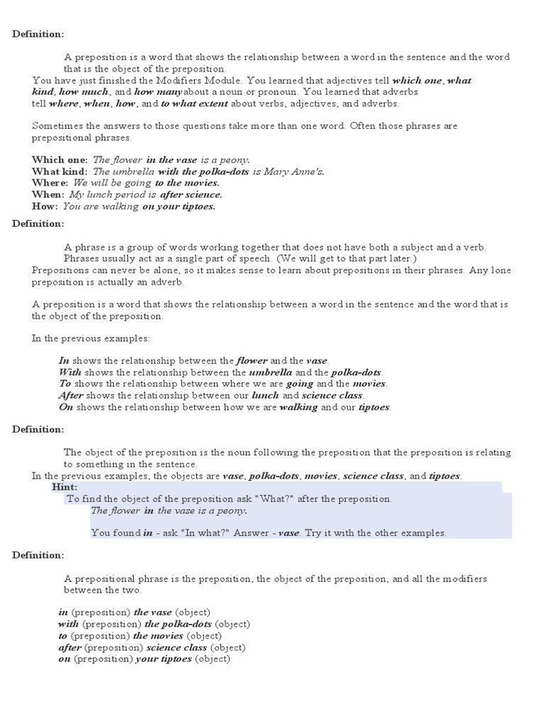 The Flower in The Vase Is A Peony PDF Adverb Adjective