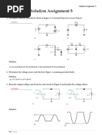 Solution Assignment 5