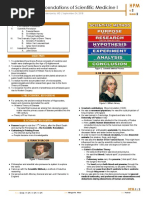 2.02 Foundations of Scientific Medicine I: Outline