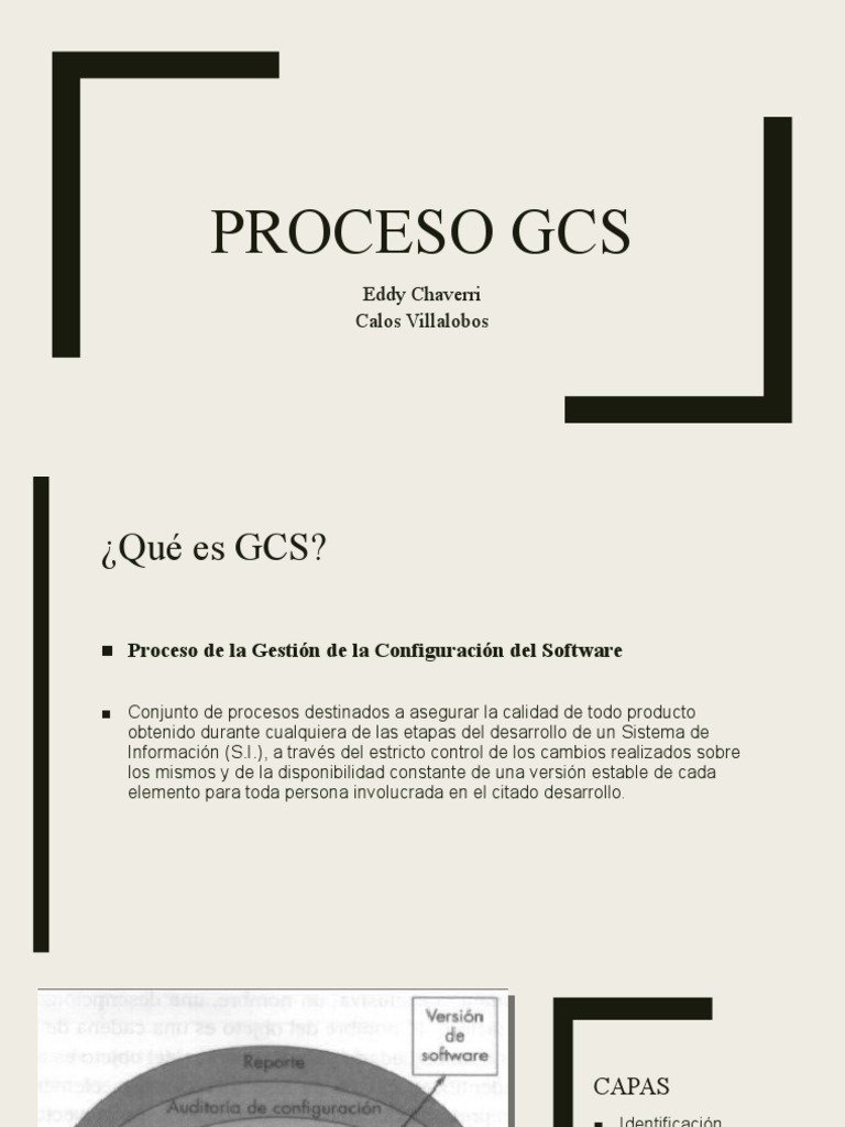 Proceso GCS | PDF | Informática
