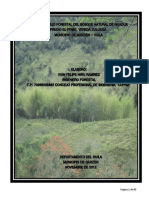 Plan de Manejo Forestal - El Pomo PDF
