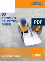 Product Selection Guide: Master Builders Solutions From BASF For The Construction Industry
