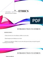 Ged 107 - Ethics