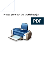 Please Print Out The Worksheet(s)