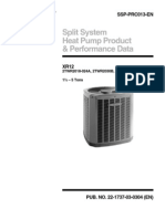 Split System Heat Pump Product & Performance Data: SSP-PRC013-EN